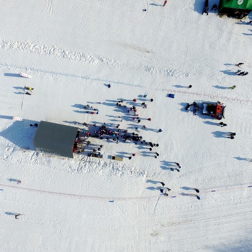 XXXI Bieszczadzki Bieg Lotników- dzień I (dron) 